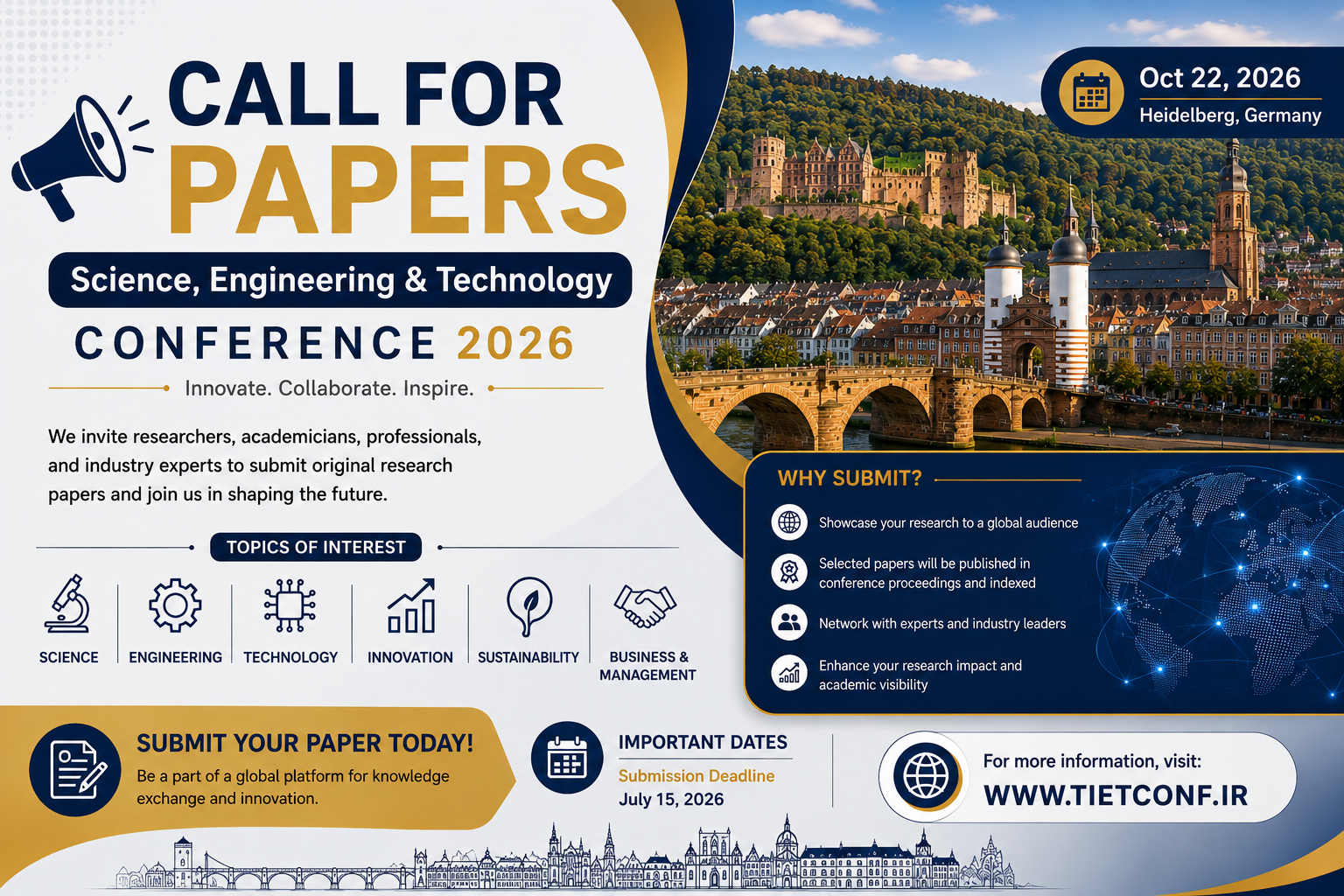 Call for Papers | Science, Engineering &amp; Technology Conference 2026
